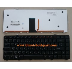 Dell Keyboard คีย์บอร์ด Studio 1535 1536 1537 1555 1557 1558 / Inspiron 1435  ภาษาไทย อังกฤษ